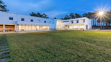 Voorkant van accommodatie