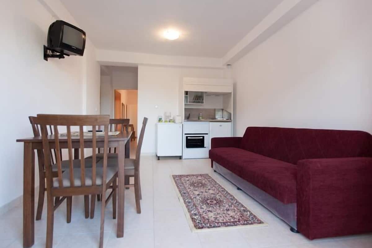 Studio (Triple) | Private kitchen | Fridge