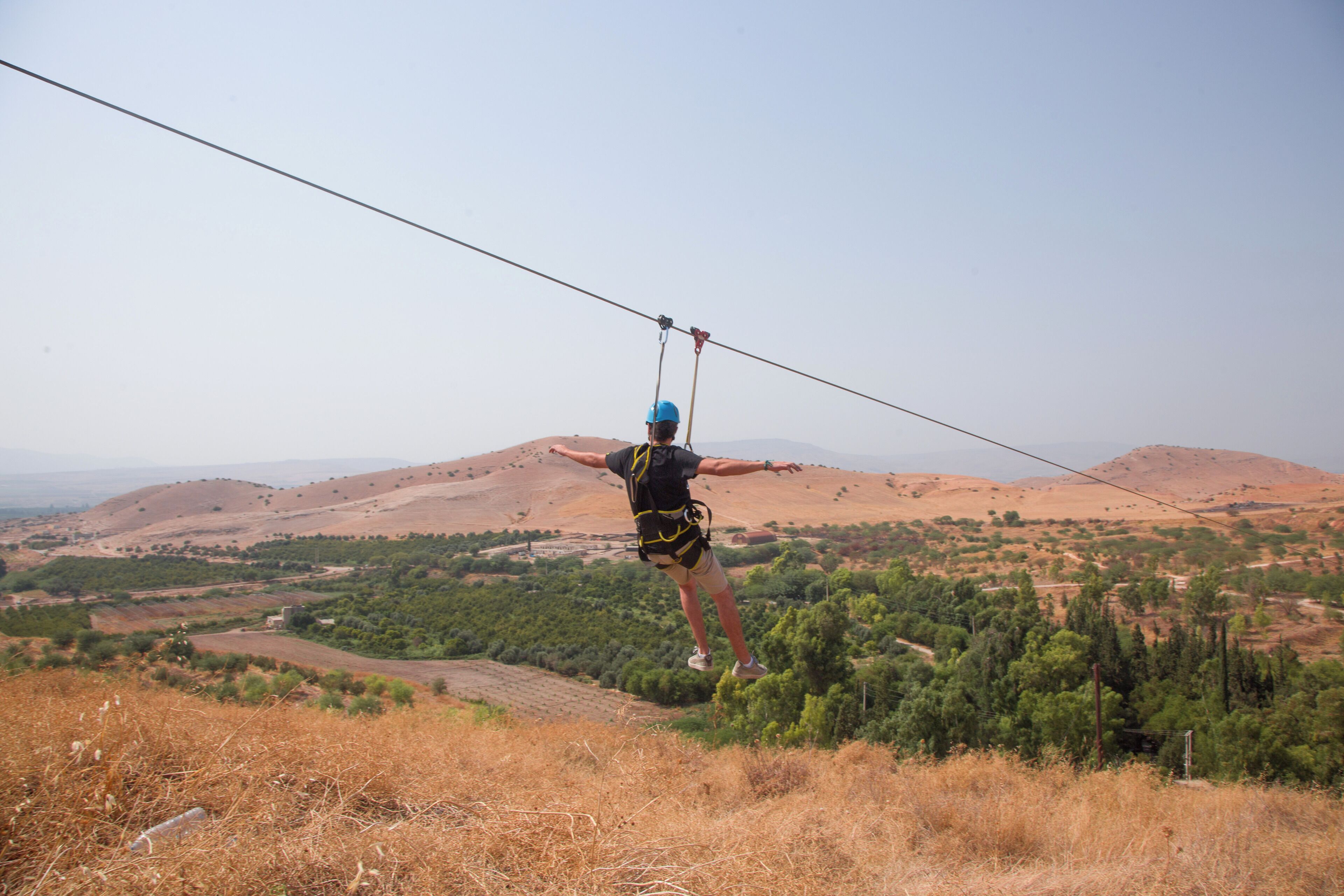 Ziplining