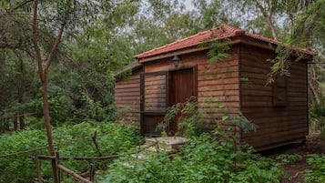 Standard-Ferienhütte, 2 Einzelbetten, barrierefrei, Nichtraucher | Zustellbetten