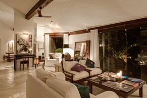 Zona de estar del vestíbulo