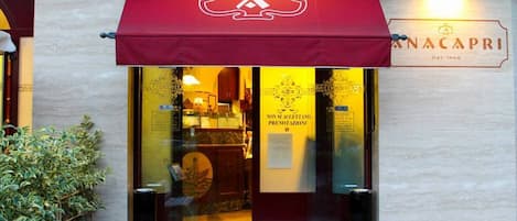 Entrada de la propiedad