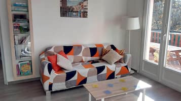 Appartement Supérieur, 2 chambres, rez-de-chaussée | Coin séjour