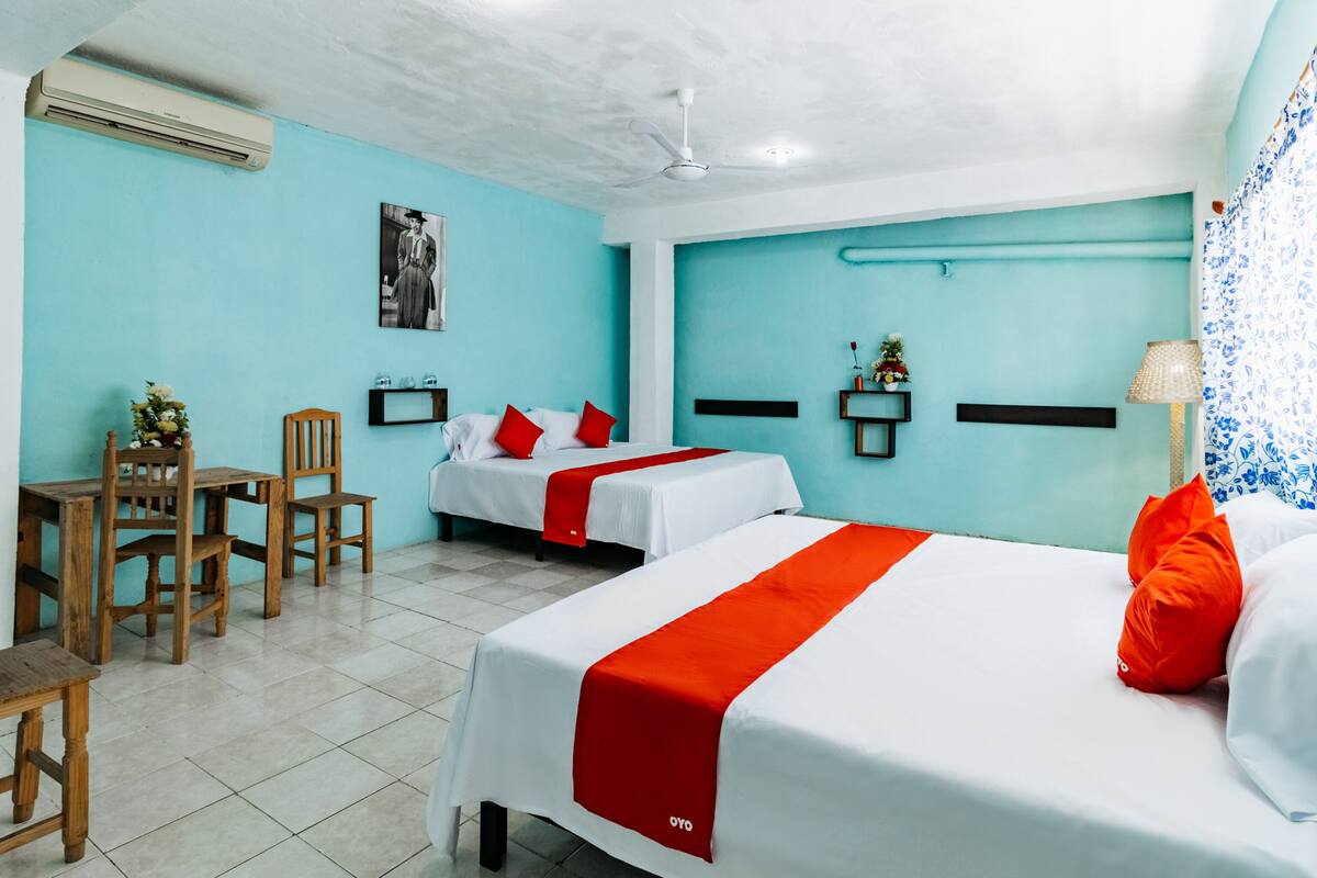 Desk, WiFi (free), bed sheets