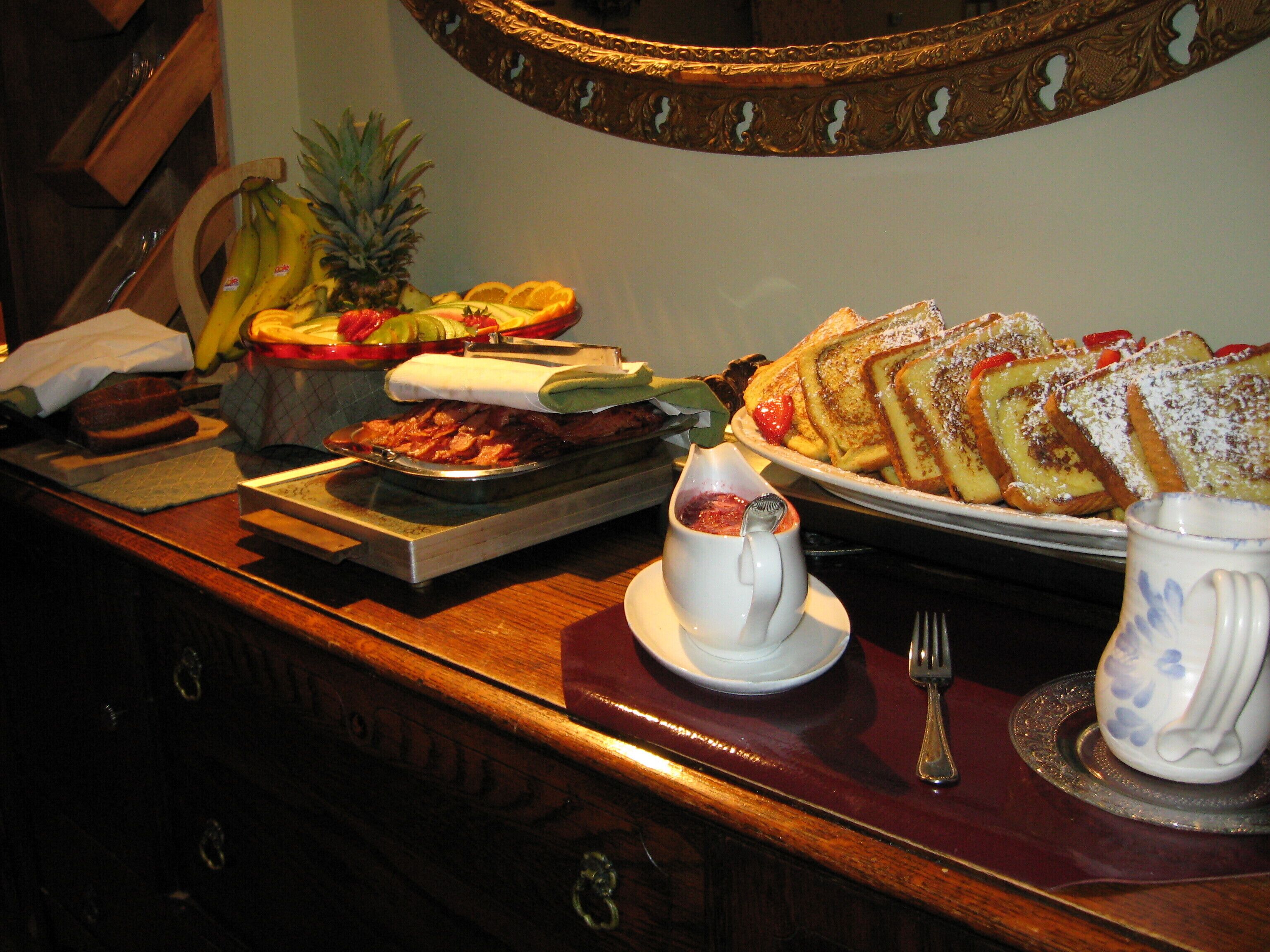 Petit déjeuner buffet