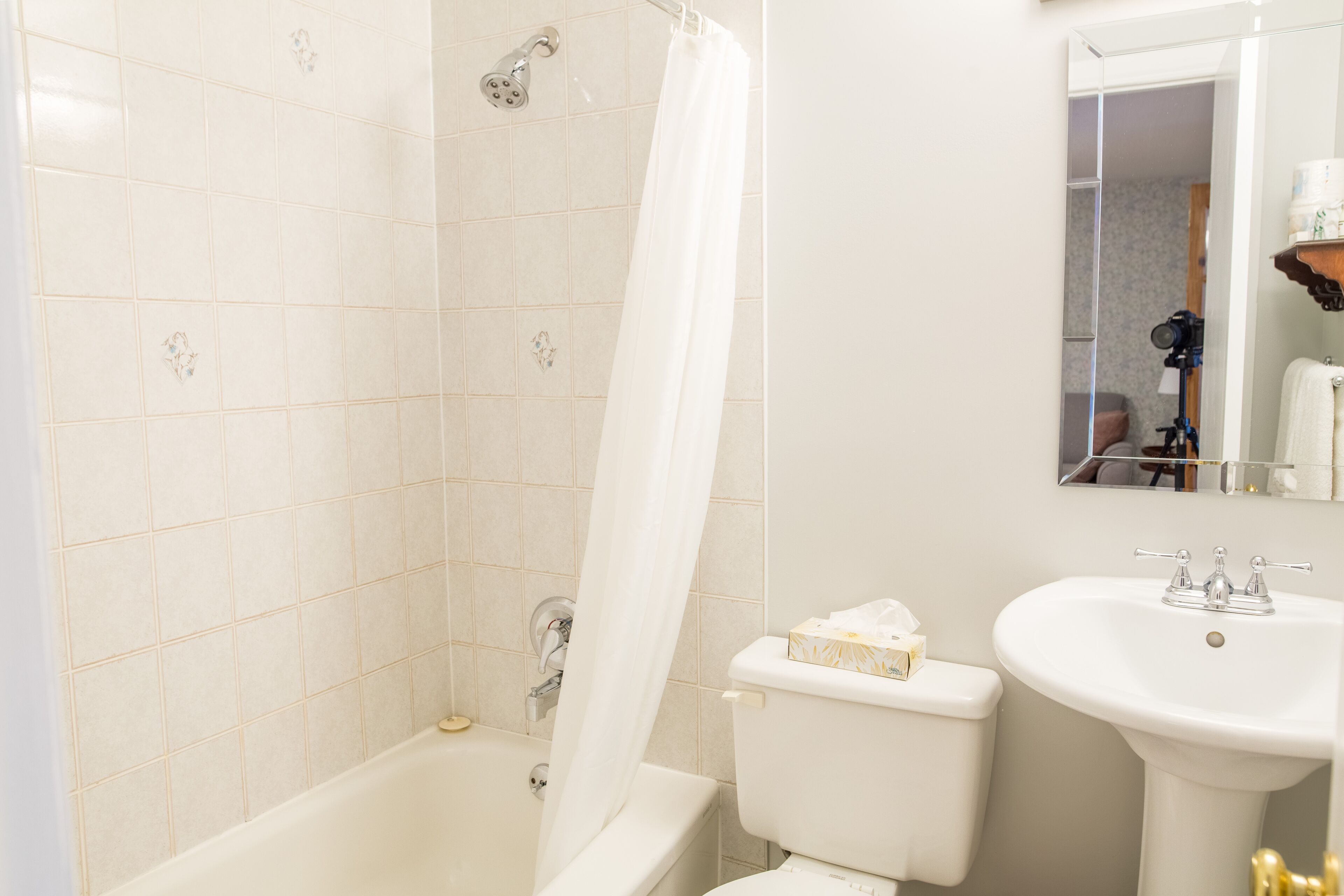 junior room, 1 king bed, non smoking (jr. suite) | bathroom | hair dryer, towels, soap, shampoo