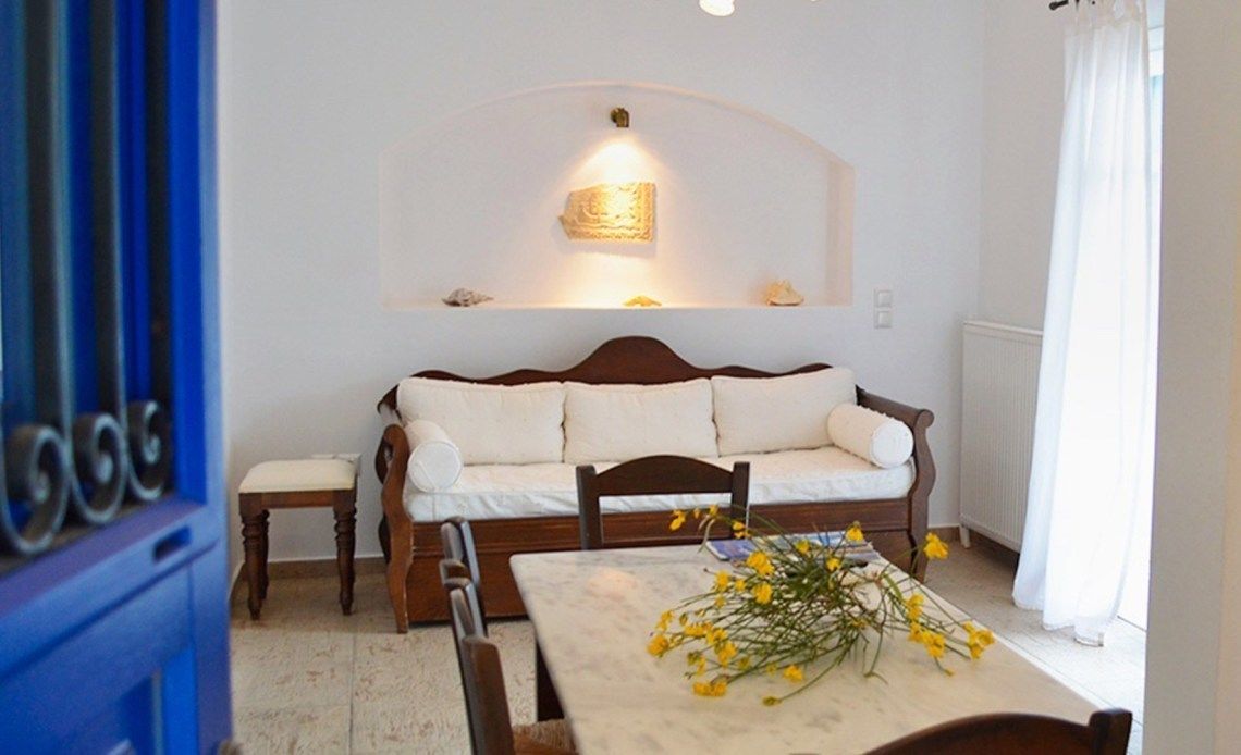 Apartment, 1 Bedroom, Sea View | Living area | LED TV