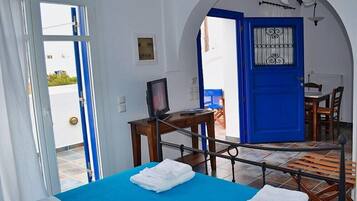 Estudio | Área de sala de estar | Televisión LED