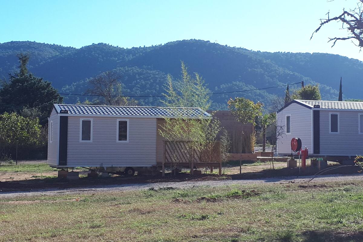 Mobile Home, 2 Bedrooms (Loggia Compact) | Iron/ironing board (on request)
