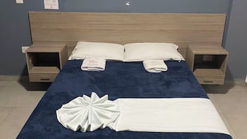 Basic Room, 1 Double Bed, Non Smoking | Hypo-allergenic bedding, desk, blackout drapes, iron/ironing board