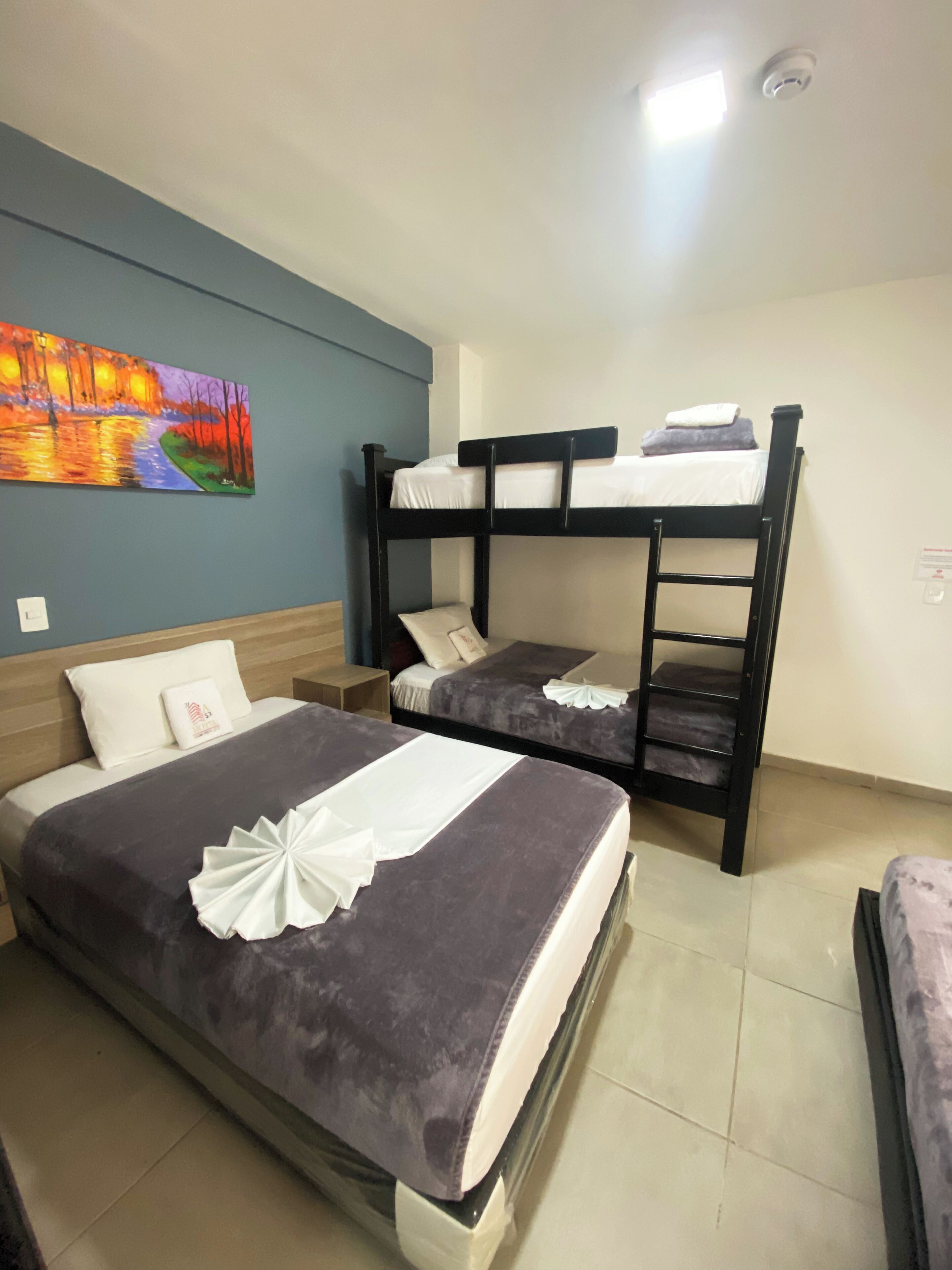 family room, non smoking | hypo-allergenic bedding, desk, blackout curtains, iron/ironing board