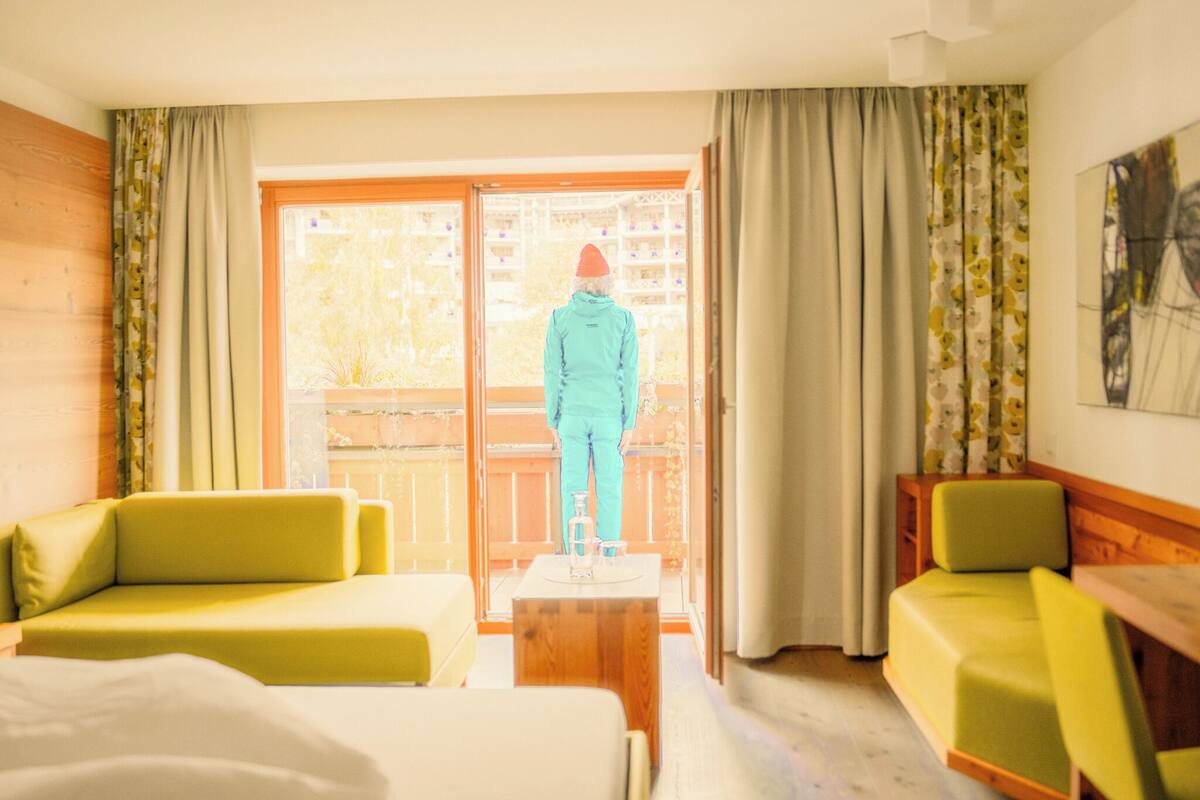 Superior tweepersoonskamer (HERZ DAME) | 1 slaapkamer, hypoallergeen beddengoed, een kluis op de kamer