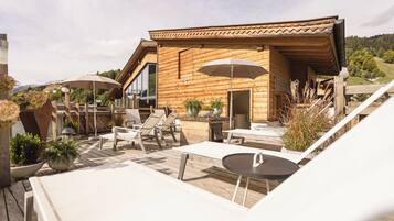 Terrasse sur le toit