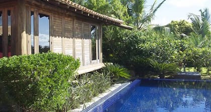 Scenic Waterfront Villa - Overflow Pool & Tropical Landscape