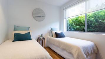 2 bedrooms, iron/ironing board, travel crib, free WiFi