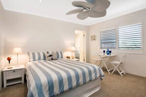 1 bedroom, iron/ironing board, bed sheets