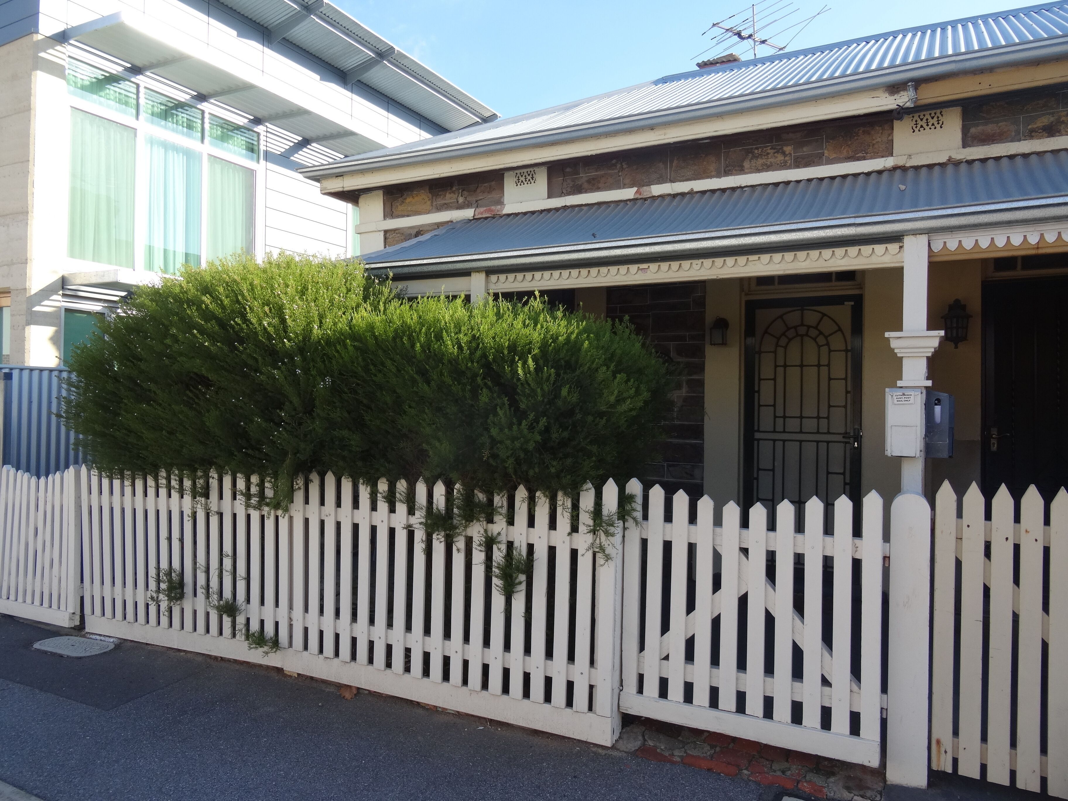 Harriett's Cottage (in the SE corner of Adelaide city)