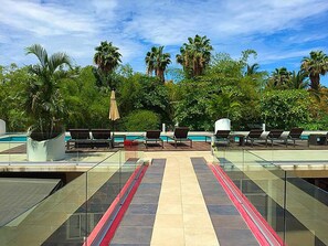 Terrace/patio - 2 BED / 2 BATH, NUEVO VALLARTA CONDO (Nuevo Vallarta)