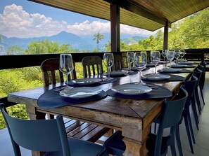 Outdoor dining