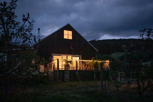 Country charm meets laid-back luxury,  where time slows and hairy moos roam

