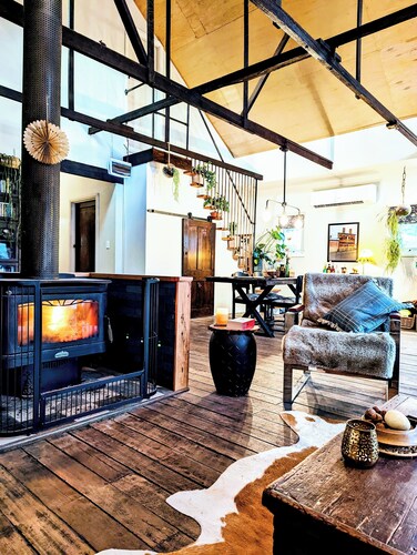 Country charm meets laid-back luxury,  where time slows and hairy moos roam


