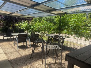 Opções para refeição ao ar livre