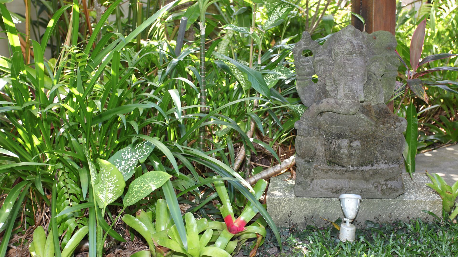 Beachside Bali inspired tropical retreat with large heated Saltwater pool.     \n — image 12