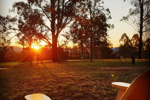 Picturesque sunsets over the ranges