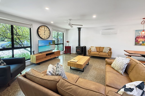 Premium quality new furniture in light filled open plan space