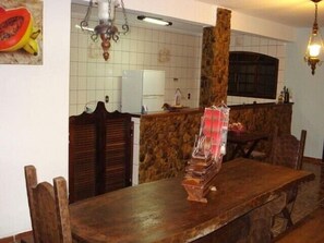 Dining - Cozy House on Boiçucanga Beach - 12 People with Wi-fi (São Sebastião)