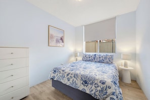 2 bedrooms, iron/ironing board