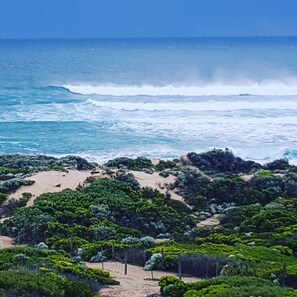 Sun-loungers, beach towels