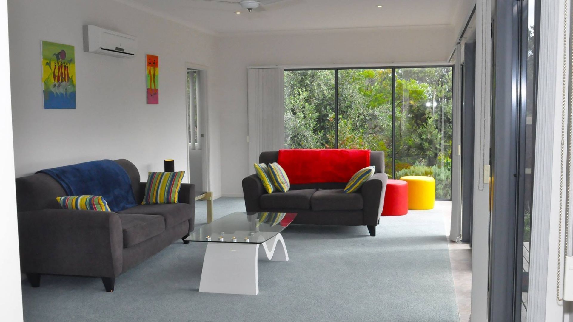 Smart TV, Netflix, DVD player, books