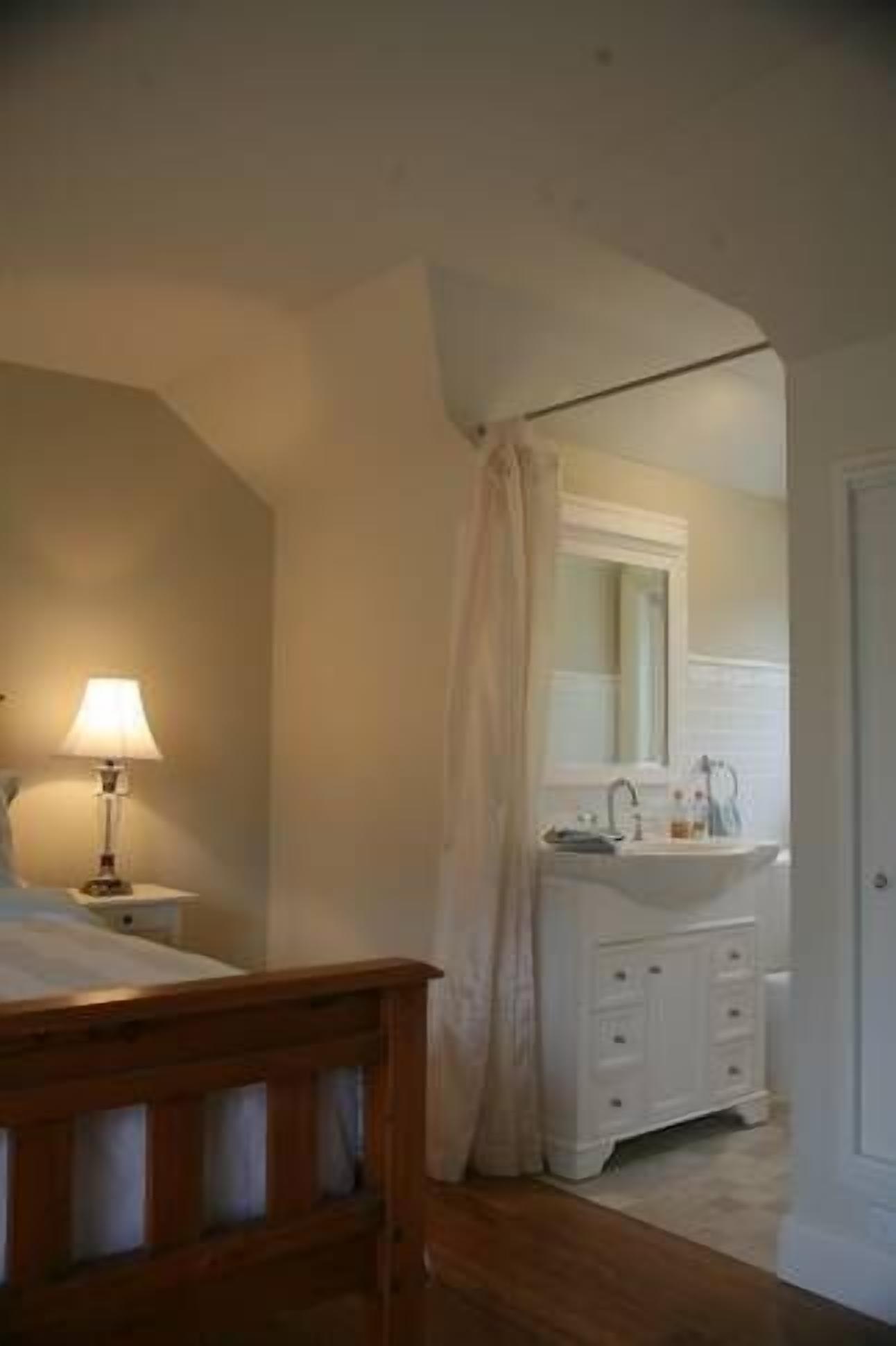 Hair dryer, bathrobes, towels, soap