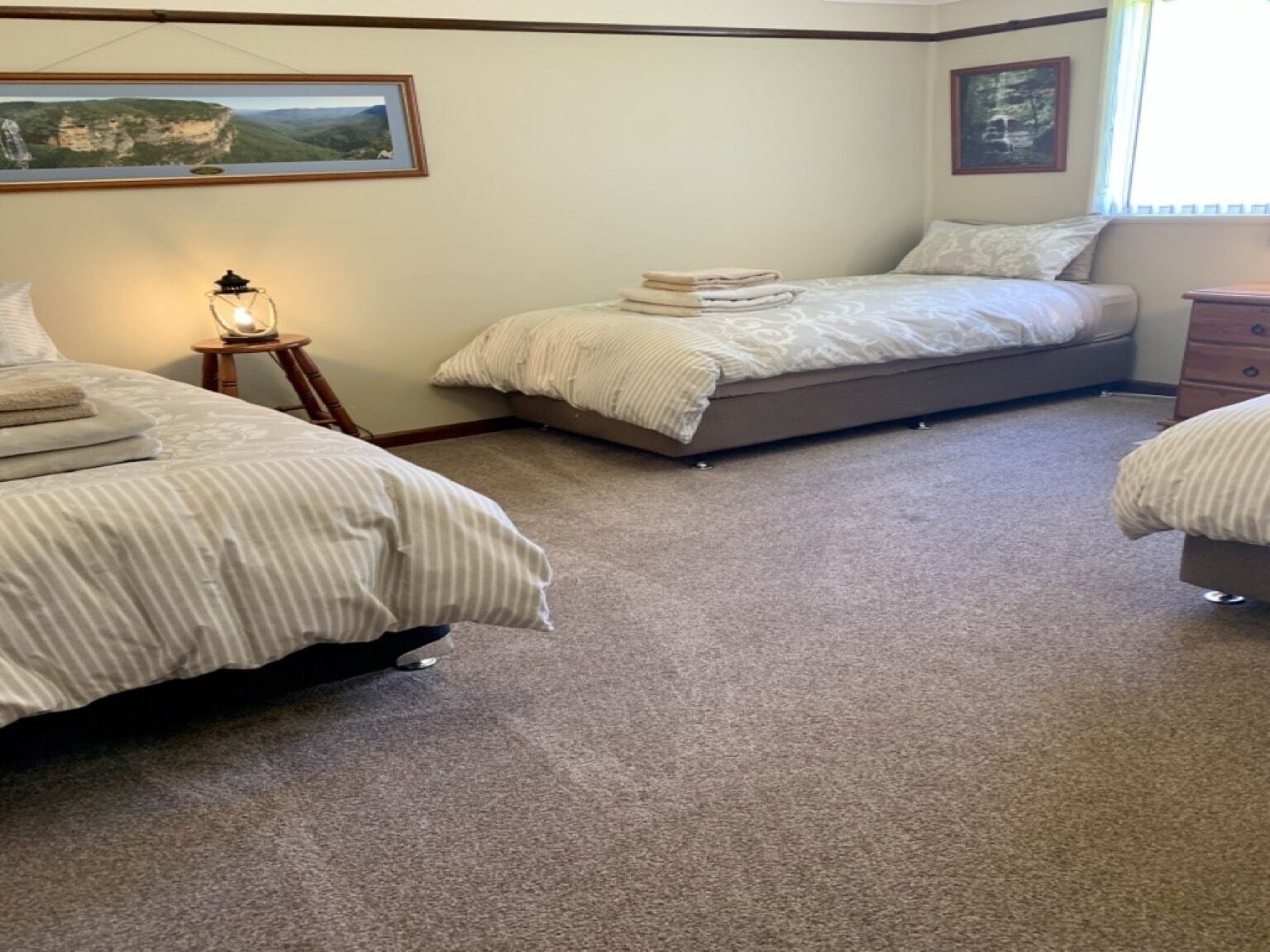 2 bedrooms, desk, iron/ironing board, free WiFi