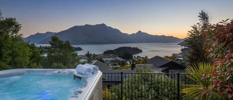 Baignoire à remous extérieure