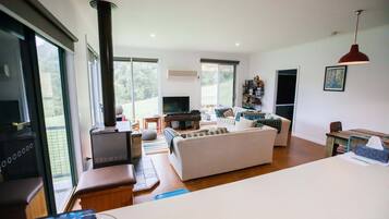 Televisor intel·ligent, llar de foc i reproductor de DVD