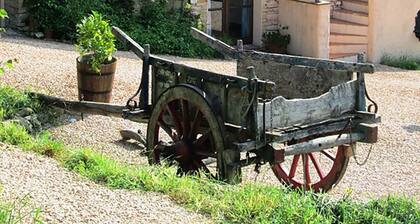 Rentoutuminen, luonnon nauttiminen, kävely Le Marchessa Italiassa mökillä 'Il Fuoco'