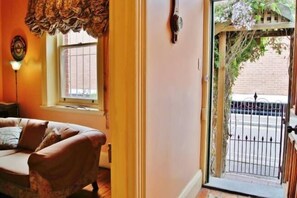 TV, fireplace, DVD player