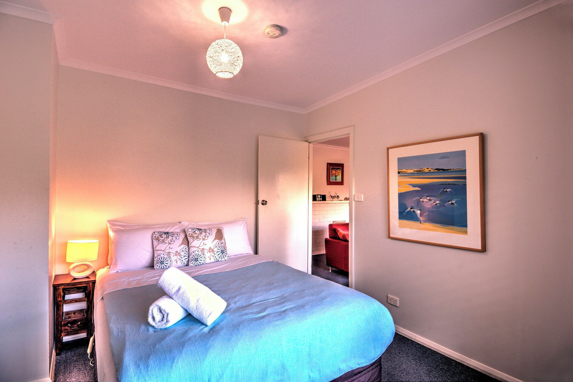 2 bedrooms, iron/ironing board, free WiFi, bed sheets
