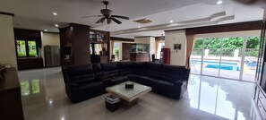 Smart TV, books, music library, video library