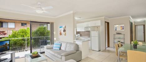 Televisio, DVD-soitin, stereot