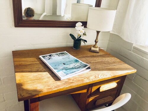 Ilmainen pysäköinti ja 3 minuutin kävelymatka rannalle!