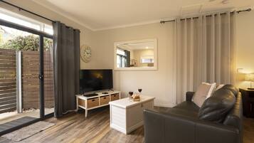 Smart TV, DVD player, video library