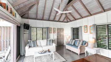 Smart-TV, Bücher, Stereoanlage, Drucker