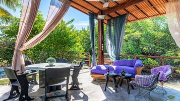 Opções para refeição ao ar livre