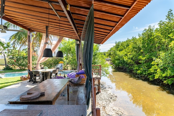 Opções para refeição ao ar livre