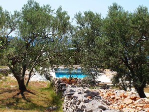 Alberca al aire libre 