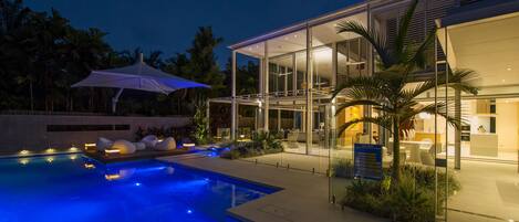 Una piscina climatizada