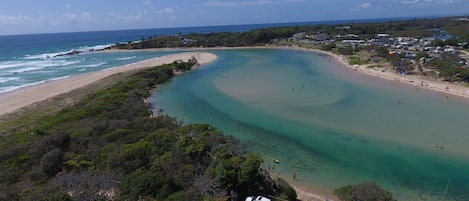 Beach nearby